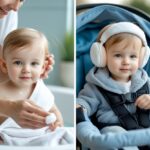 Sådan beskytter du dit barns ører og hud i badet og på farten